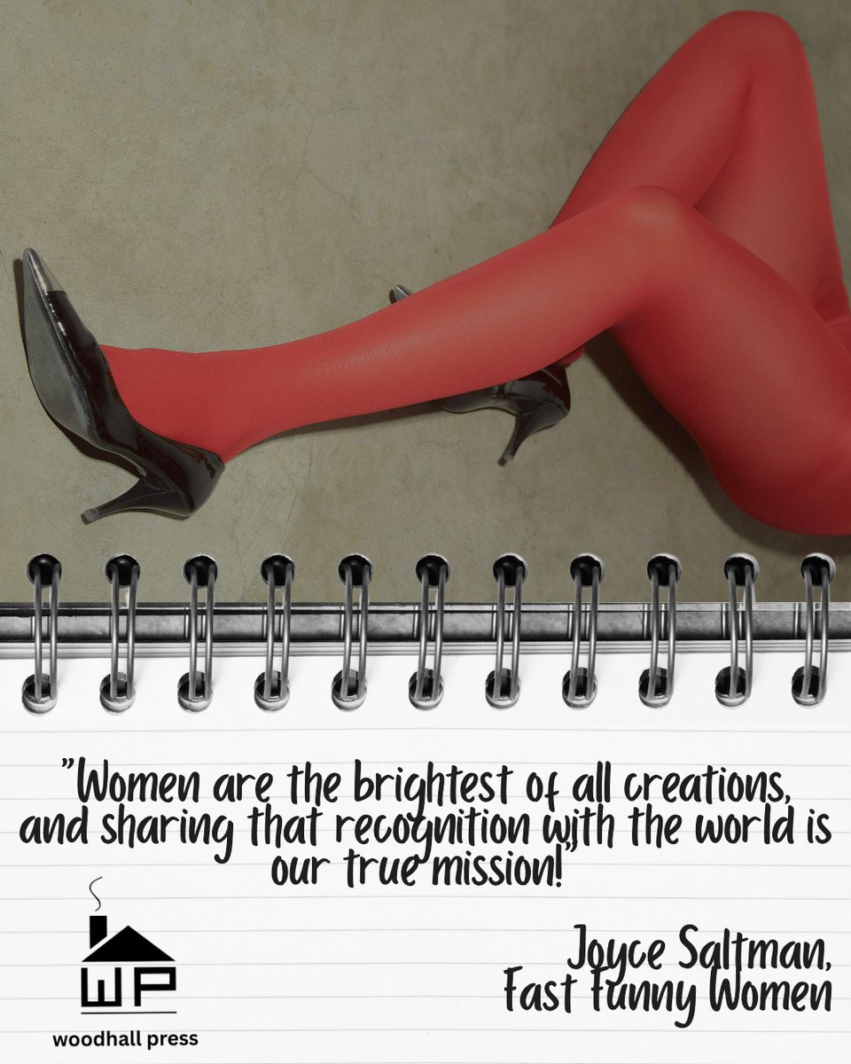 WoodhallPress's tweet image. #WomensHistoryMonth thoughts from #author Joyce Saltman!

Joyce's #essay appears in #FASTFUNNYWOMEN, edited by @TheGinaBarreca. Fast Women #BookSeries bit.ly/41tyK2j

#womensvoices #womenauthors #femaleauthors #mustread #flashnonfiction #womensempowerment #anthologies