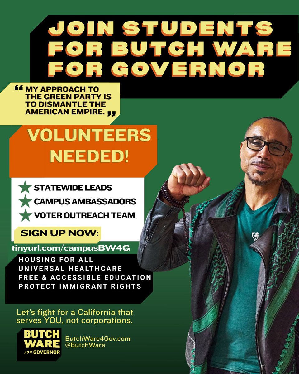 Dr. Butch Ware for California Governor 2026 tweet media