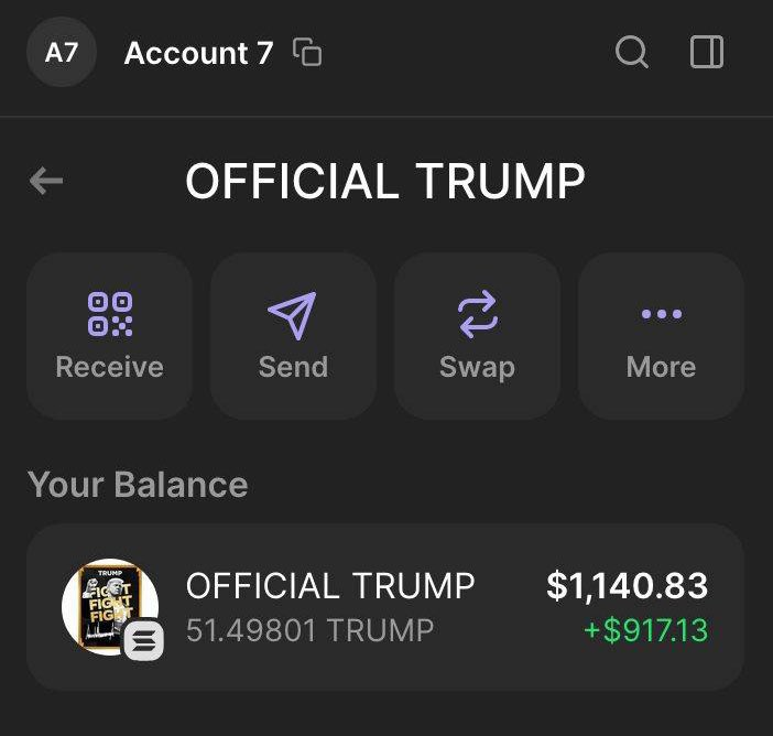 I will giveaway $1,000 $TRUMP token
to 10 people. Ends in 4hrs, To join just
 like, repost it and be following me.