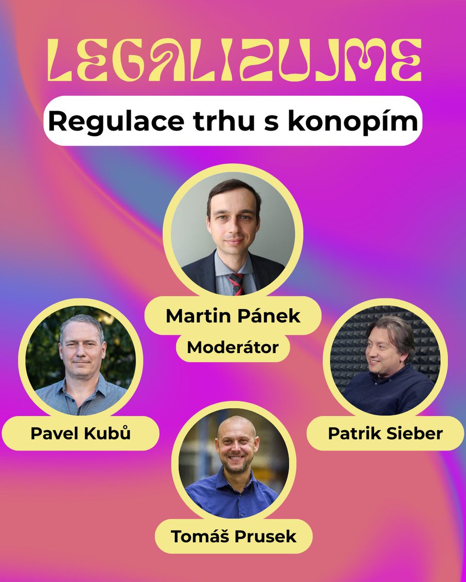 sflcz's tweet photo. My už máme jasno, co zítra! 🗓️
Přijďte s námi probrat budoucnost svobody a drogové politiky.

🎟️ Vstupenky: https://t.co/2TX9kBmzDm
Těšíme se na vás! 🗽

#endthedrugwar #libertarian #svoboda #legalizujme #legalizace #sfl https://t.co/KUHFbujvnC