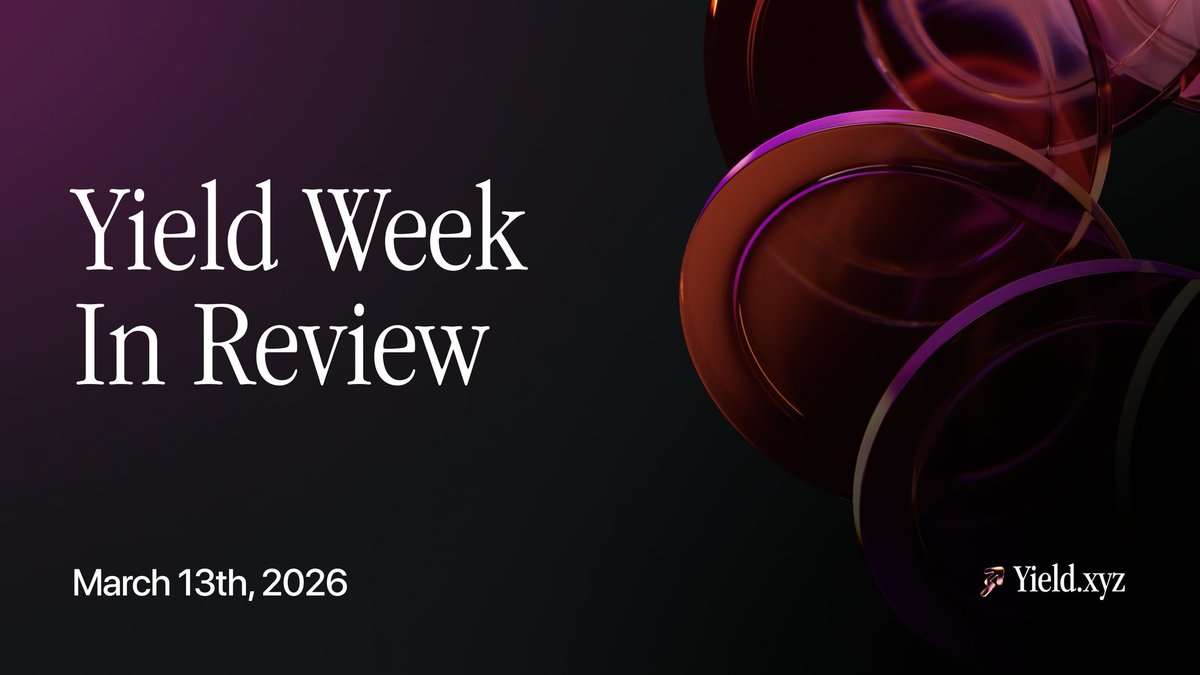 yield_xyz's tweet photo. Yield markets, week of March 13:

→ @circle USDC hits $78.25B ATH in circulation
→ @aave crosses $1T in cumulative loans
→ @LidoFinance launches first stablecoin vault with $150M+ in deposits
→ @maplefinance syrupUSDC hits $3.2B TVL

Read the full breakdown on our blog 👇
https://t.co/G4uqEabCoX