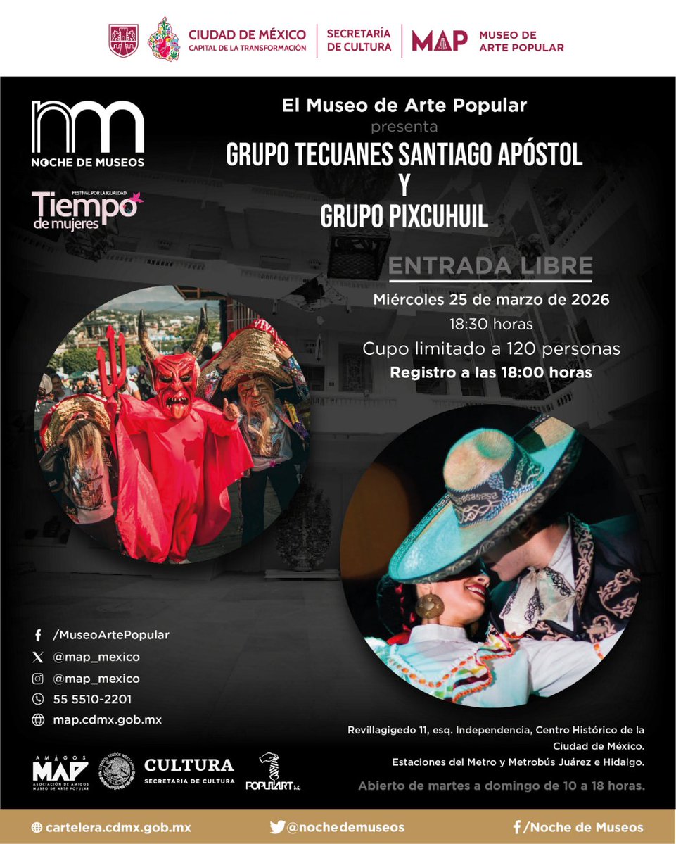 Noche de Museos CDMX tweet media