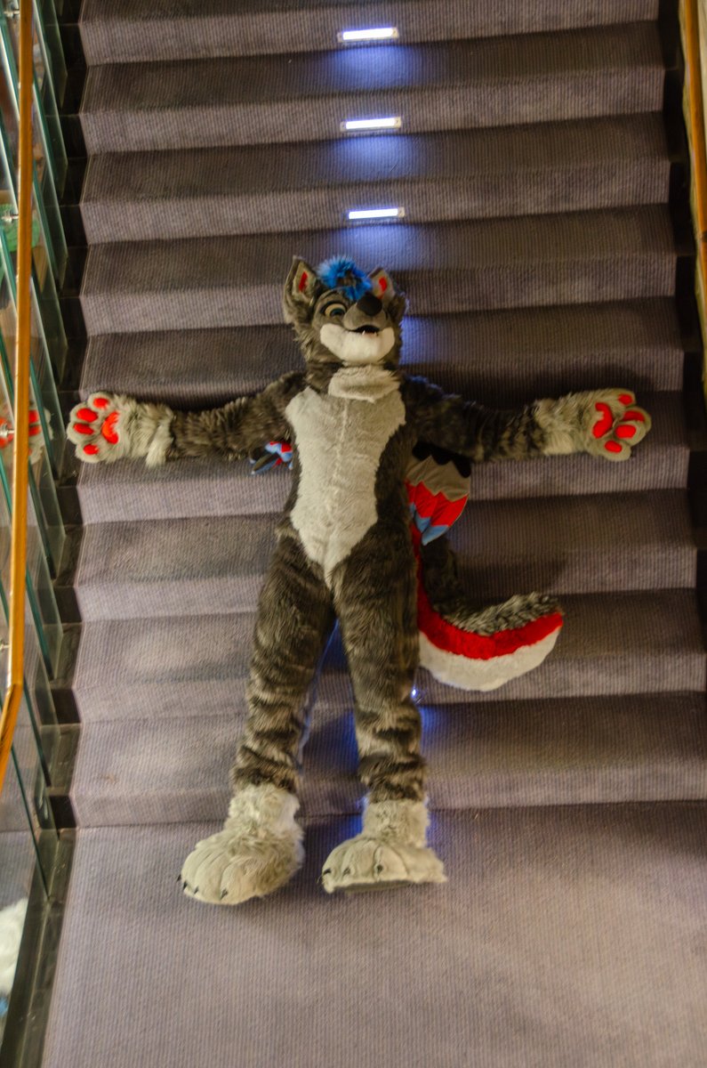 Why this furry hitting the Gojo pose?
Happy #FursuitFriday !
📸: <a href="/AkuaFoxxo/">✧ Redd ✧</a>