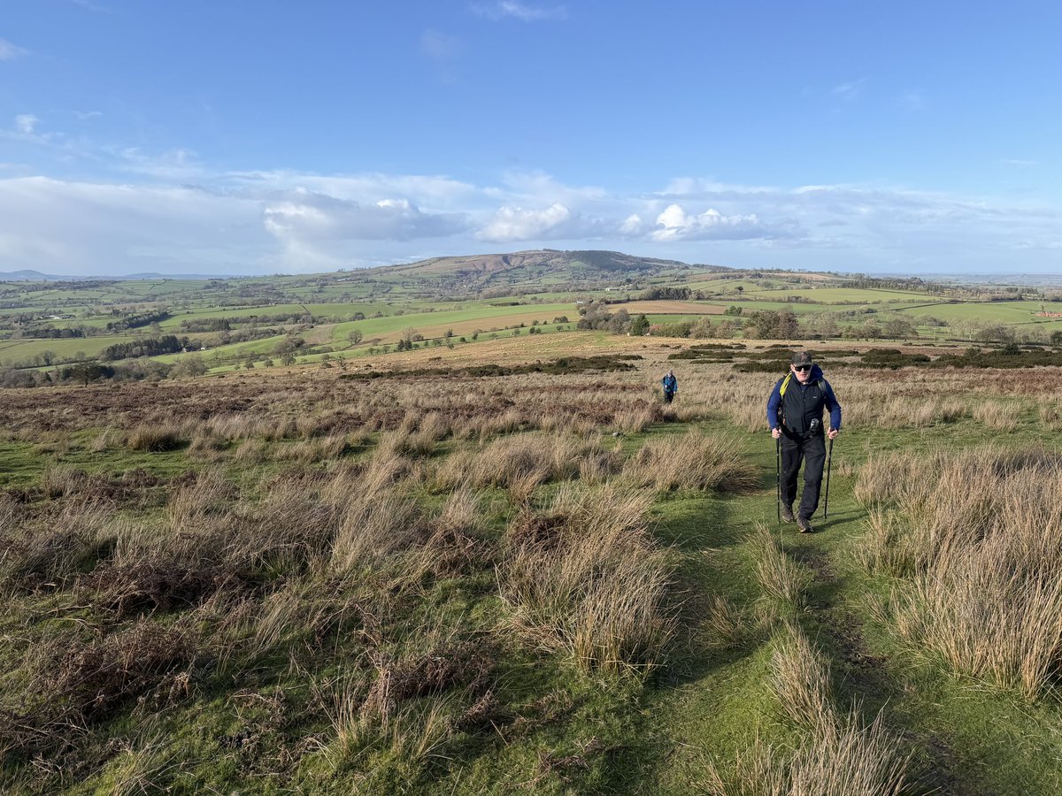 ManelRoura's tweet image. My walk today…a 15 mile circular route Titterstone Clee, Boyle water, Abdon Burf (highest point in #Shropshire), Clee Burf and Titterstone Clee. Good learning exercice for my 6 Shropshire Hills challenge in June.