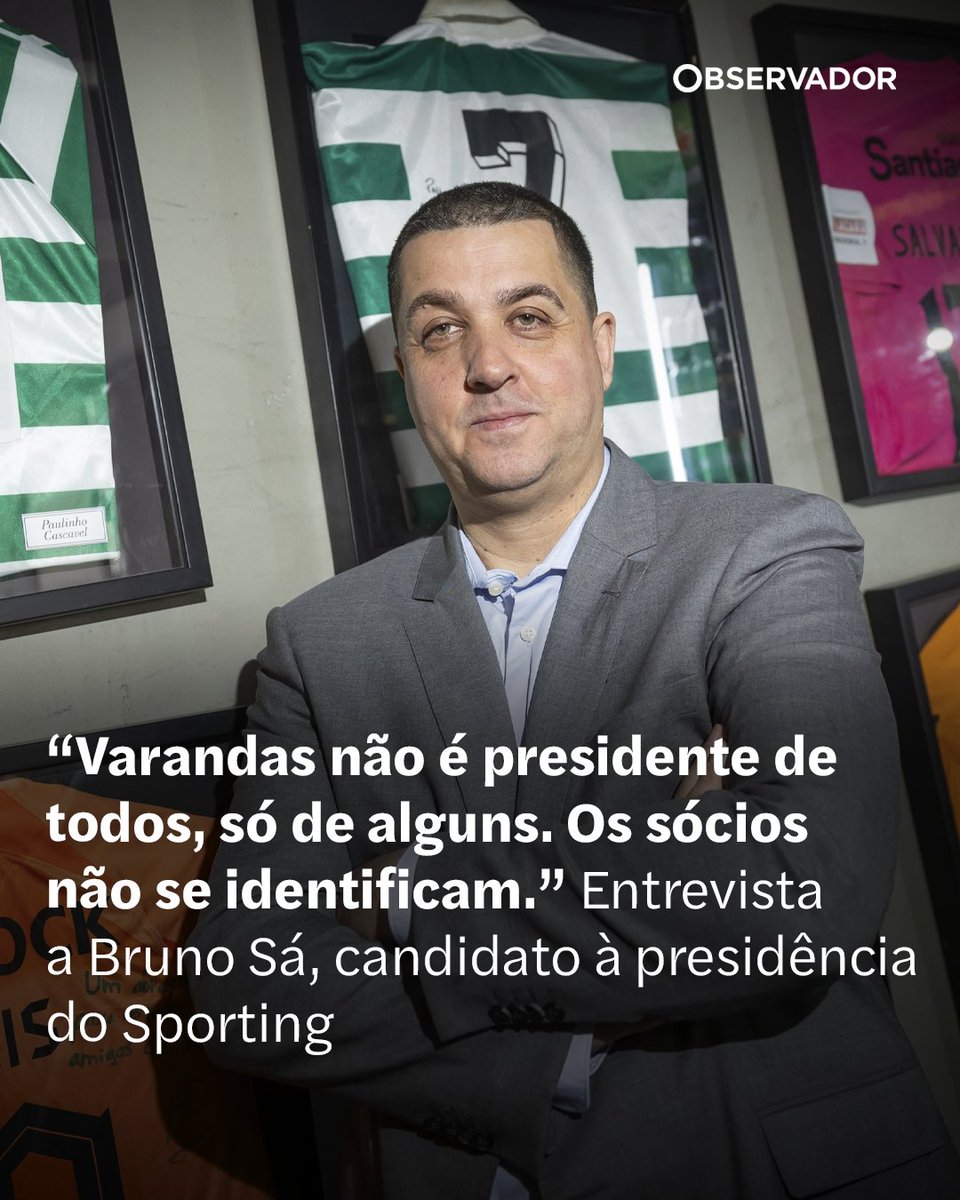 observadorpt's tweet image. Cresceu nas imediações de Alvalade, foi jogador de basquetebol dos leões e é dono de um dos restaurantes mais míticos do universo leonino. Entrevista a Bruno Sá, candidato à presidência do Sporting.

#SportingCP #Eleições #Futebol #Desporto