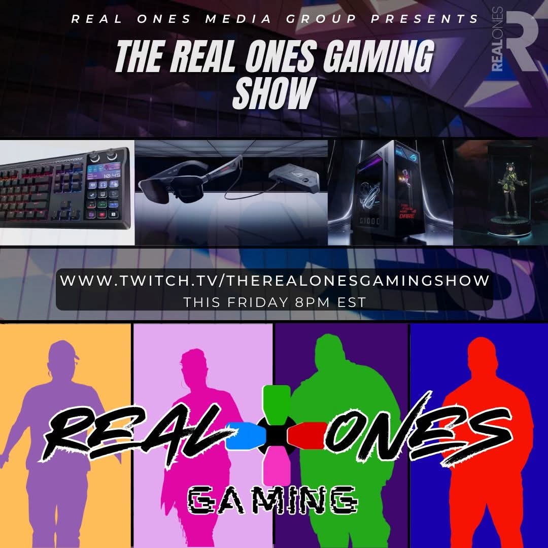 MsPinky313Play_'s tweet image. Hey Friends! The Real Ones Gaming Show is on tonight on Twitch! 🎮🎮🎮

Make sure you're there at 8pm est! Twitch.tv/therealonesgam…

#twitch #twitchstreamer #consolegaming #pcgaming #gaming #WomenInGaming #gamingshow #gamingtalkshow