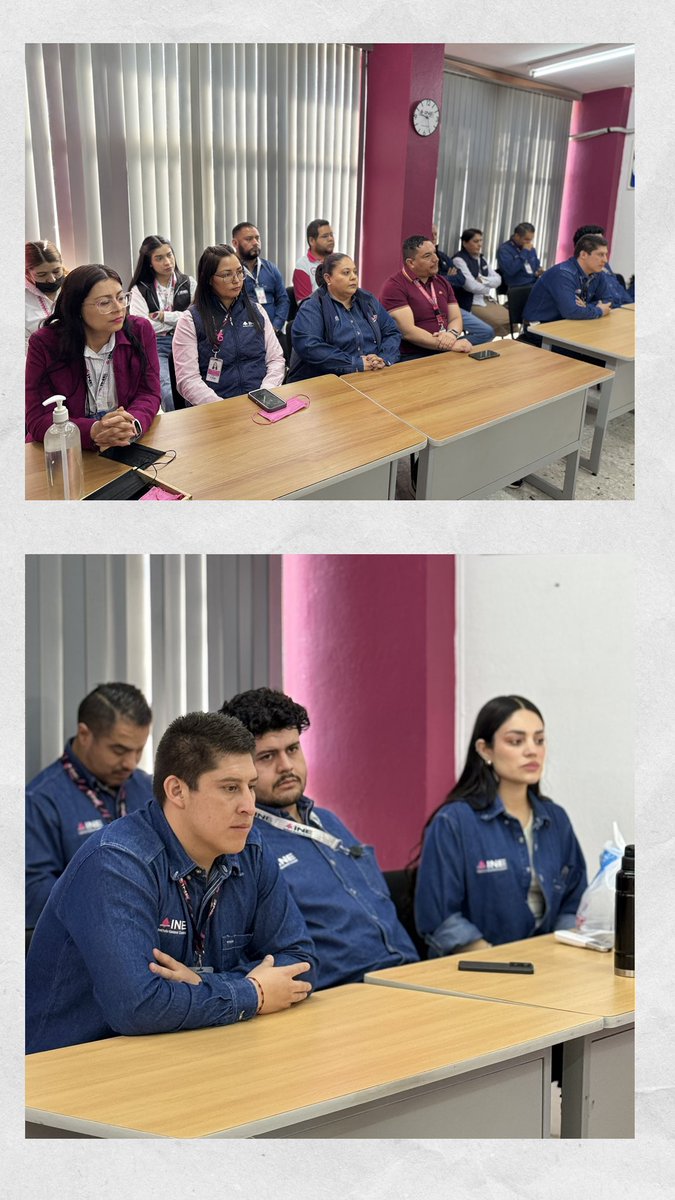 🗓️ La Encargada de Despacho de la Vocalía Ejecutiva de la Junta Local del INE en Dgo., Lic. Laura Fabiola Bringas Sánchez, visitó la Vocalía del Registro Federal de Electores para saludar al personal y compartir un mensaje orientado a fortalecer el trabajo en equipo.