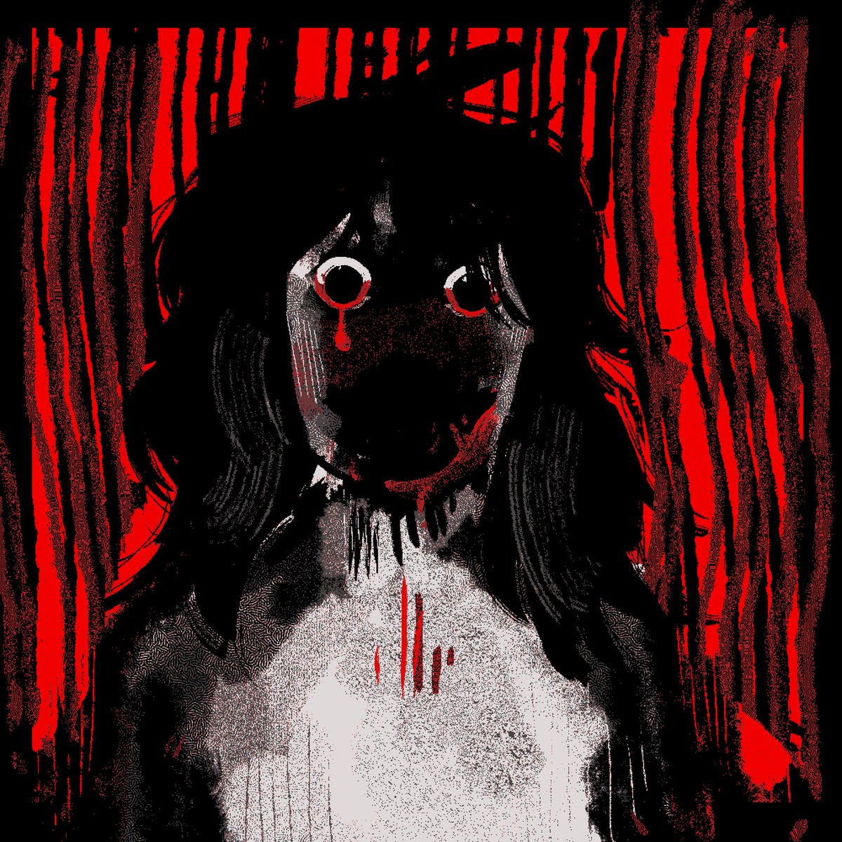 Gave into the dark urges. Here’s my creepypaster oc ok. He’s freaky and evil