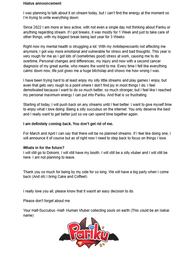 Pariku | 18+ | DOKOMI '26| Succubus Vtuber tweet media