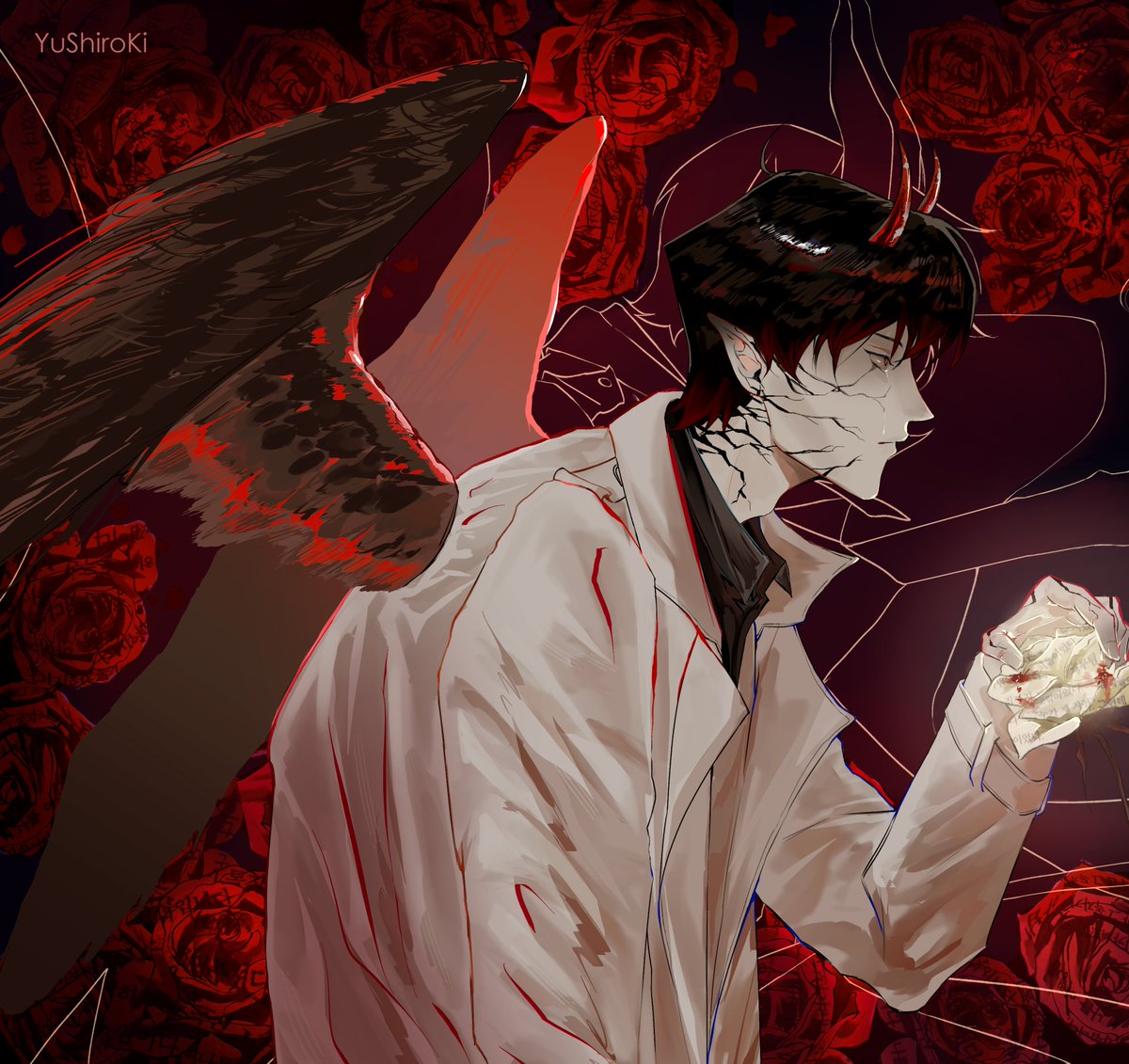 YuShiroKi🦔 tweet media