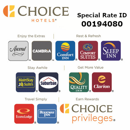 MBBSavings's tweet photo. Save up to 20% at more than 7,400 Choice hotels at 22 brands from economy to luxury with the special rate ID 00194080.

https://t.co/QUV0QdFefw 

#MBBSAVES https://t.co/M9LPUbd6Lm