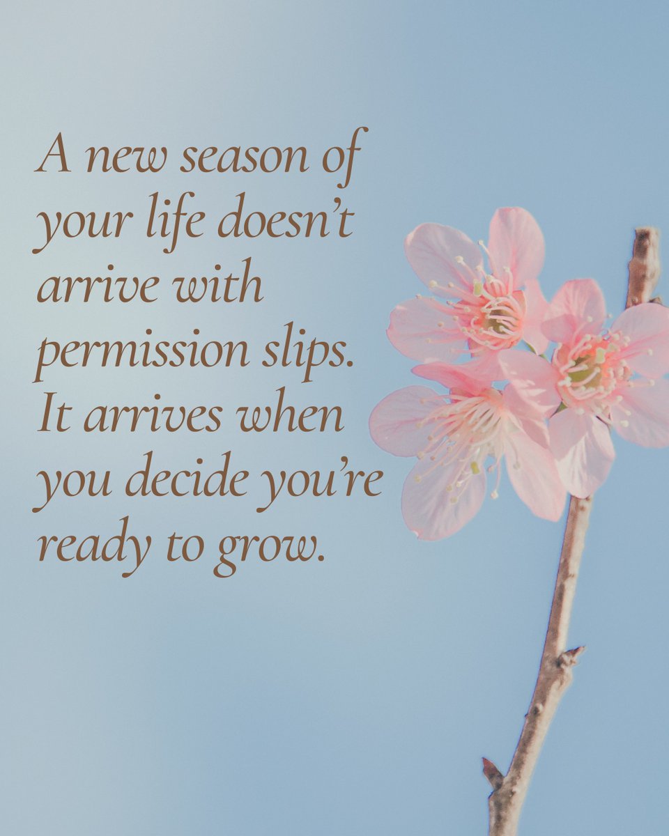 PureNative_FL's tweet photo. The best seasons of life often begin the moment you decide to move forward. 🌸

Growth rarely happens when everything feels comfortable. It shows up when you trust yourself enough to start the next chapter anyway.

#GrowthMindset #PersonalGrowthJourney #NewBeginnings #PositiveMindset #KeepGrowing
