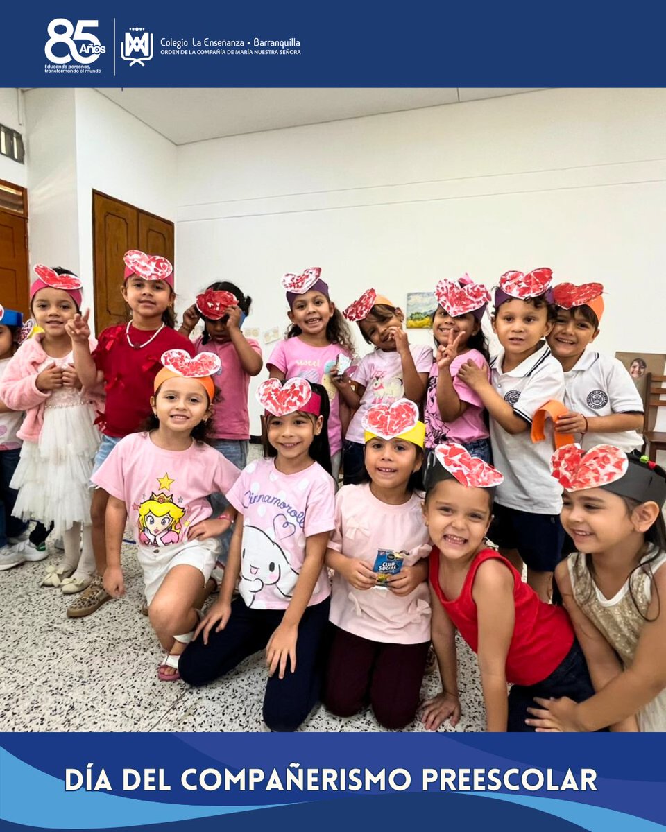laensenanzabaq's tweet photo. Día del compañerismo en Preescolar 🩷
En Prejardín, Jardín y Transición seguimos creando espacios para fortalecer los lazos de amistad, el respeto y la alegría de compartir.
Les dejamos un poco de lo vivido en esta hermosa jornada https://t.co/IKzX4DkDKr