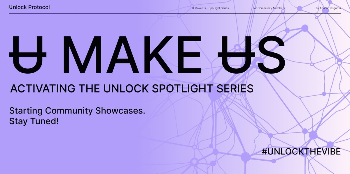 Ʉnlock Protocol tweet media