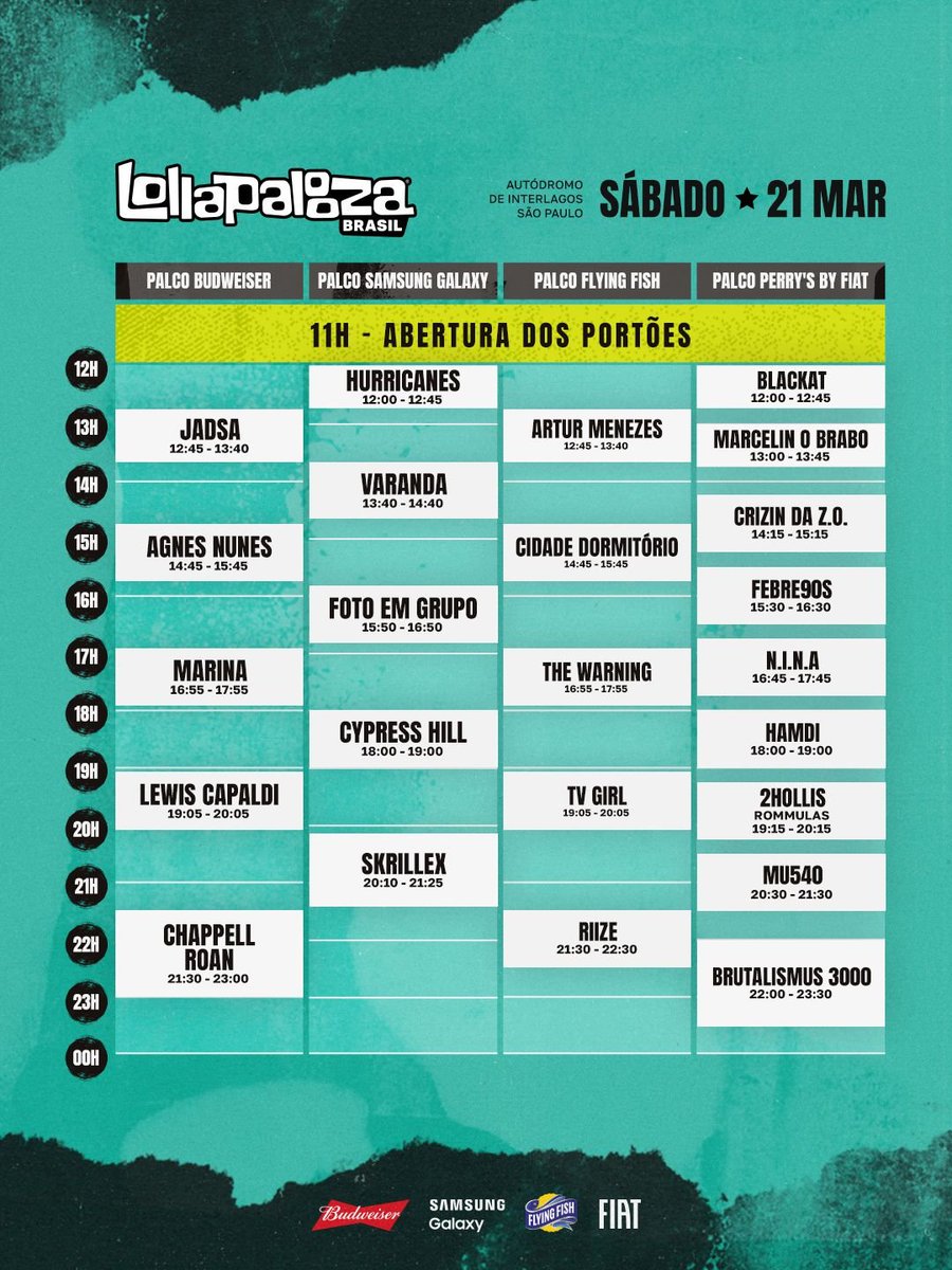 alloveproject's tweet image. DOAÇÃO DE INGRESSO LOLLAPALOOZA

LOLLA DAY - SÁBADO - 21/03

• Seguir o ATL aqui, no Insta e TikTok

• Dar RT e FAV nesse tweet

• Comentar a tag #MelevaATL + os motivos do pq você deveria ganhar + marcar um amigo

🚨 INGRESSO MEIA ESTUDANTE 🚨

⚠️ PRINTS NOS COMENTÁRIOS