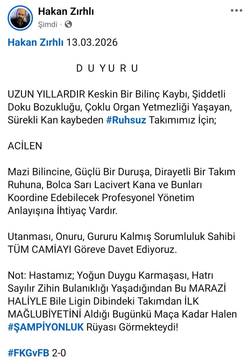 hknzrh's tweet photo. #Şampiyonluk Rüyası Gören #Namağlup #Ruhsuz  #FenerinMaçıVar
#ALLAHINIZBELANIZIVERSİN https://t.co/YbCpxSWIQb