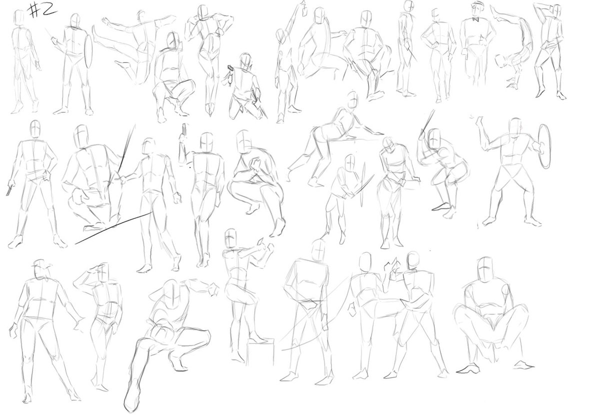 ima start posting my art on here in hopes of growing an audience and be picked up by a big name animator in the near future. i also just wanna have this as a personal archive for my art and watch myself grow over time.

these are some gesture drawings i drew in the last 2 days