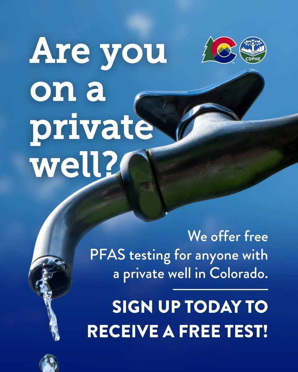 Colorado Department of Public Health & Environment tweet media