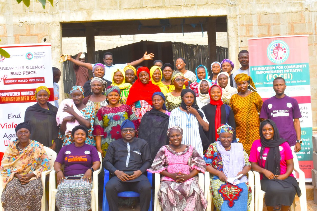 ForFoce's tweet photo. FOCEI visited Women Fellowship, New Liji to raise awareness on GBV. Women learned what GBV is, why it matters, and how communities can prevent and respond to it. The session ended with a lively Q&amp;A, empowering participants to become voices for safety and justice.#BreakTheSilence https://t.co/lYYfLPBH3t