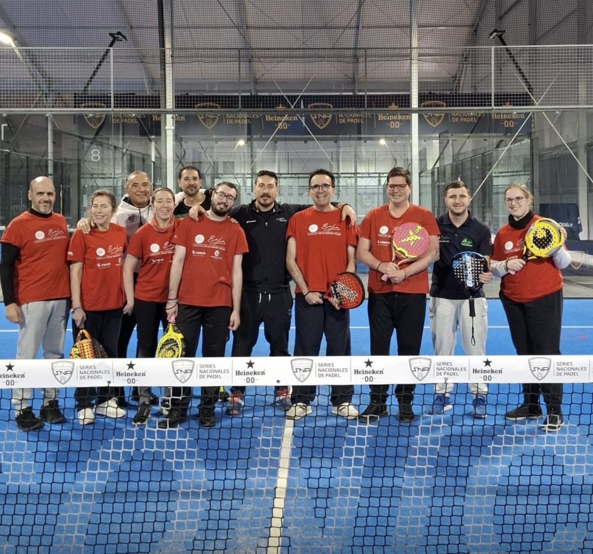 Padel_Integra's tweet photo. 🎾🧠 El deporte transforma vidas🔥💪
Nuestros estudiantes continúan avanzando en el programa de fomento del deporte para personas con daño cerebral adquirido, preparándose para nuevos retos a través del esfuerzo, el aprendizaje y el trabajo. #padel 
@cesce_es @FundacionESV https://t.co/okGUozWAzz