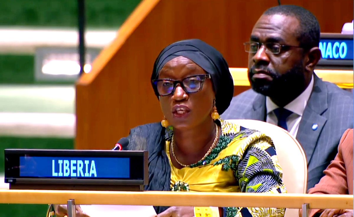 Permanent Mission of Liberia to the United Nations tweet media