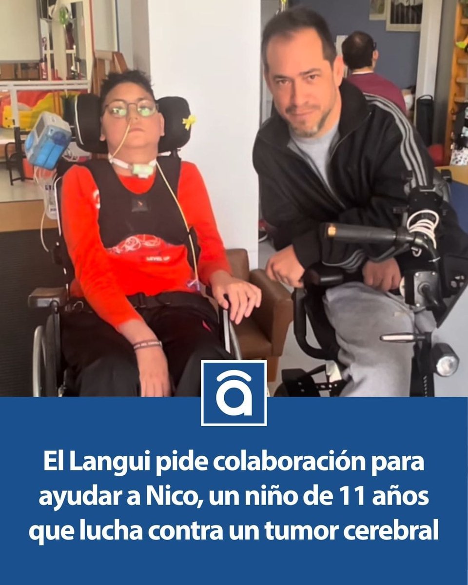 Nicolás es un niño de 11 años de San Pedro de Alcántara (Málaga) que lucha contra un tumor cerebral. El rapero, actor y deportista conocido como ‘El Langui’ ha pedido apoyo para Nicolás, ya que necesita "mucha asistencia y mucha ayuda".

El diagnóstico le llegó a Nicolás el 21 de
