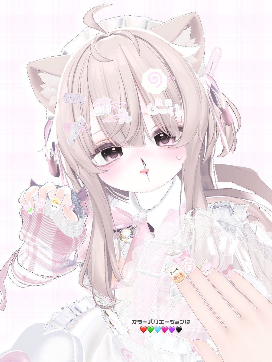 _XXX1uv_'s tweet photo. 「ご注文は、萌えにゃんですか？」大型アップデート！🪄︎︎◝✩

・デザイン変更
・カラーバリエーション追加
・追加アバター対応

上記にともない、テスターさんを募集させていただきます💎
一枚以上改変のお写真を載せている方限定で、興味のある方はいいねお願いします！（※ALTに対応予定を記載） https://t.co/t0vbctFFwI