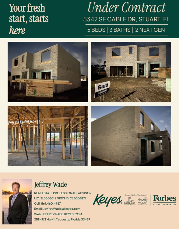 JeffreySWade's tweet photo. 🏡UNDER CONTRACT! 🏡
Congratulations to our wonderful Customers! This stunning NEW CONSTRUCTION is moving right along

Jeffrey Wade with The Keyes Company! 
📱561-460-4967
Thinking about buying or selling? I am always happy to help. DM me today!
#UnderContract #NewConstruction https://t.co/5uTSn9EVyD
