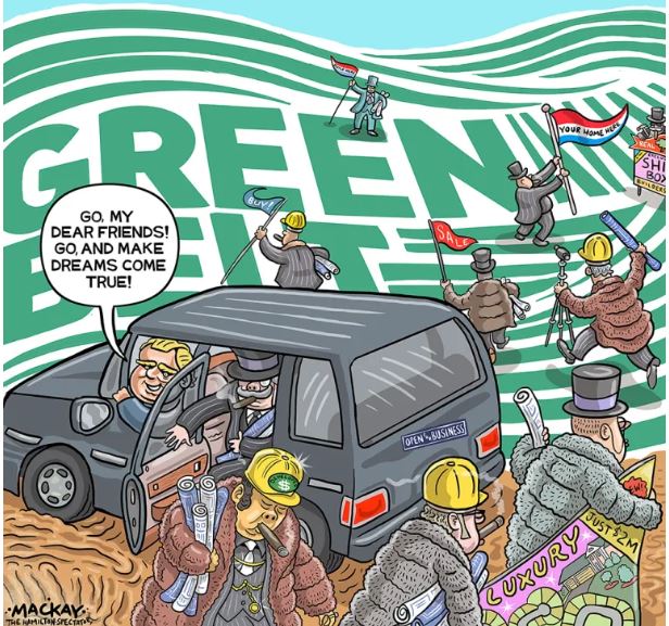 radiogirl985's tweet image. "This will make it very difficult to follow the money on the Greenbelt Scandal..."
#ONpoli #DougFord #DougFordIsCORRUPT #Greenbelt #scandal #developers #friends #taxpapers #money #accountability