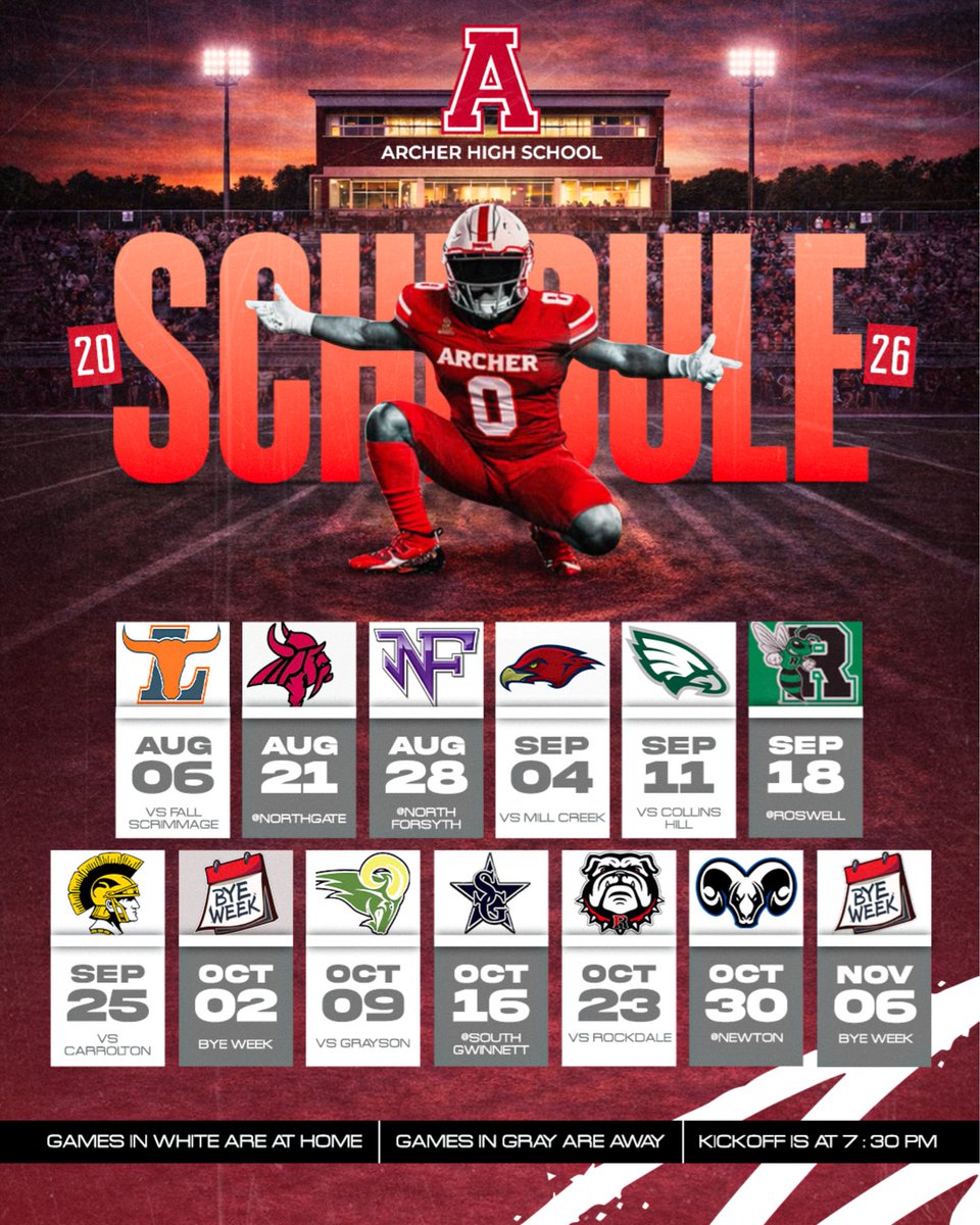 Archer Tigers Football tweet media