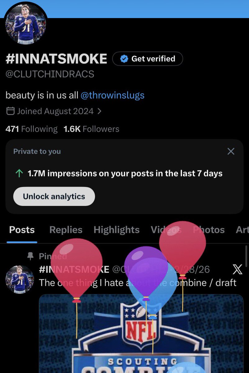 #INNATSMOKE tweet media