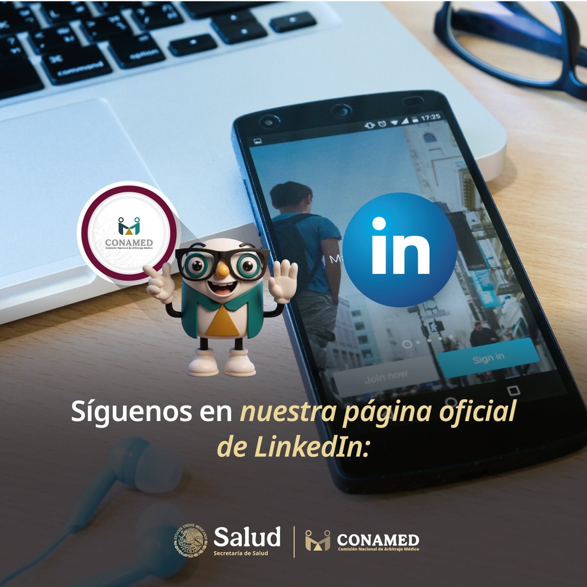 CONAMED_SALUD's tweet photo. 📘 ¿Quieres conocer más sobre nuestras oportunidades de formación, artículos, colaboraciones y actividades institucionales?
💼 Siguenos en #LinkedIn y mantente al día con información profesional y de interés en salud.
👉 Síguenos aquí: https://t.co/4PdgXHdsKP
#CONAMED https://t.co/ZU9s1Mt1xY
