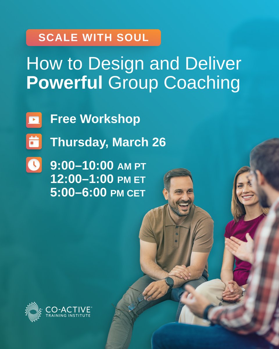 Co-Active Training Institute tweet media