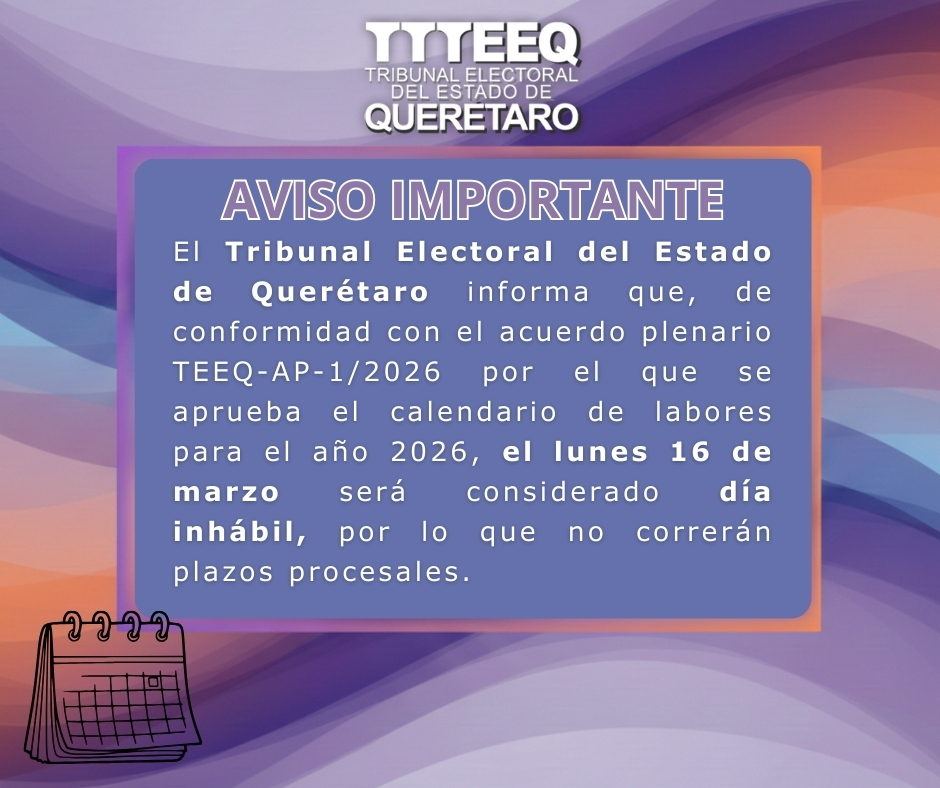 Tribunal Electoral del Estado de Querétaro tweet media