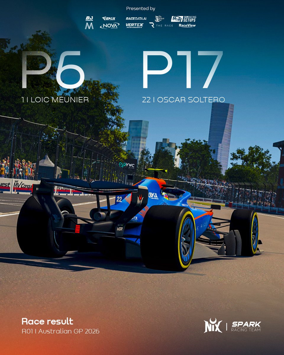 𝗡𝗜𝗫 𝗦𝗶𝗺𝗥𝗮𝗰𝗶𝗻𝗴 tweet media