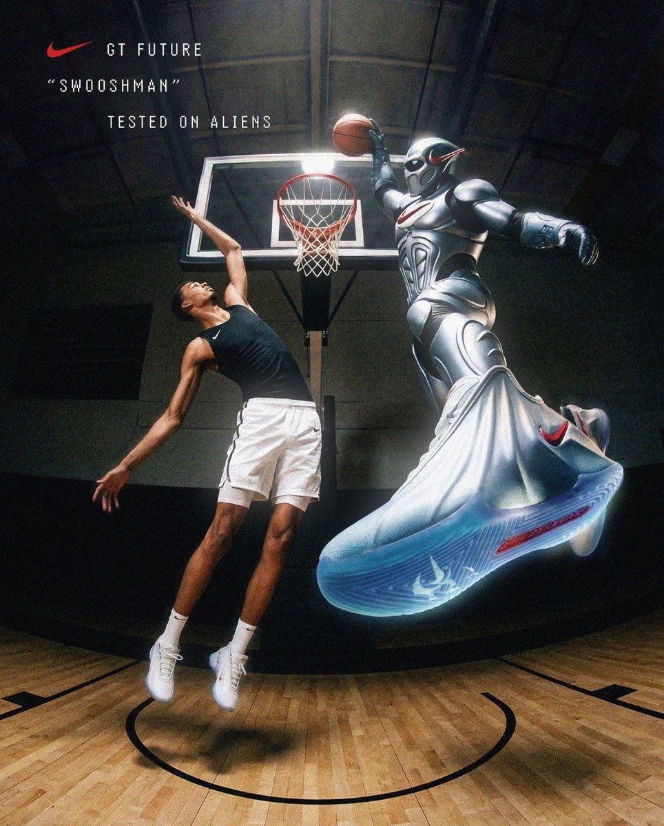 La nouvelle pub de Nike avec Victor Wembanyama pour la GT Future "Swooshman" ! 🤖👟