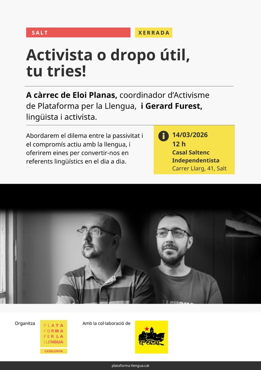 Demà ens veiem a salt!