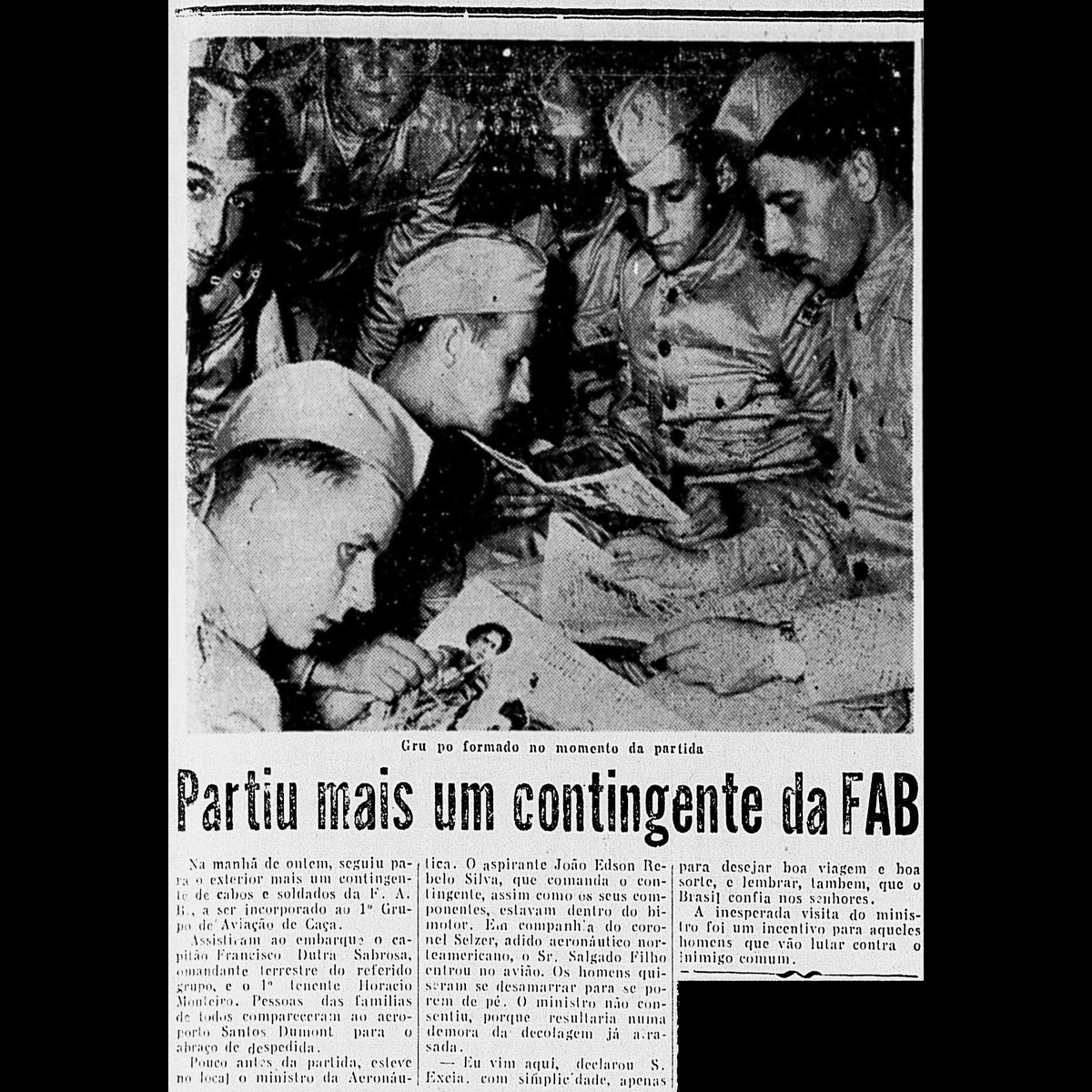 sentandoapua's tweet photo. Notícias da 2ª Guerra: 14MAR1944-Partiu mais um contingente da FAB https://t.co/UddiX8y8He 

#MAR44 #ANoite #WWII #FAB #contingente #partida 
@fab_oficial https://t.co/aPgzNBY6e3