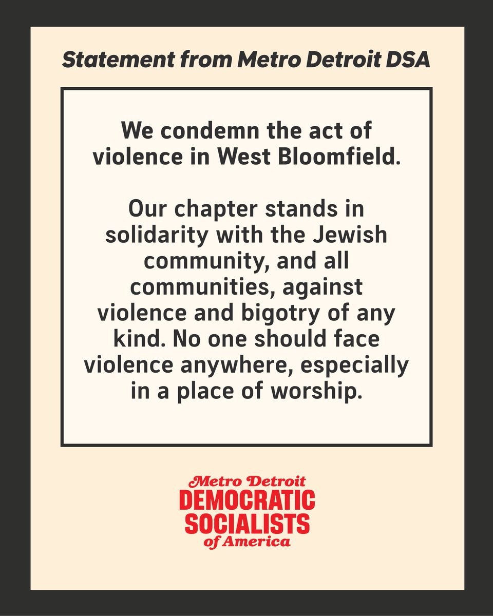 Detroit DSA 🌹 tweet media