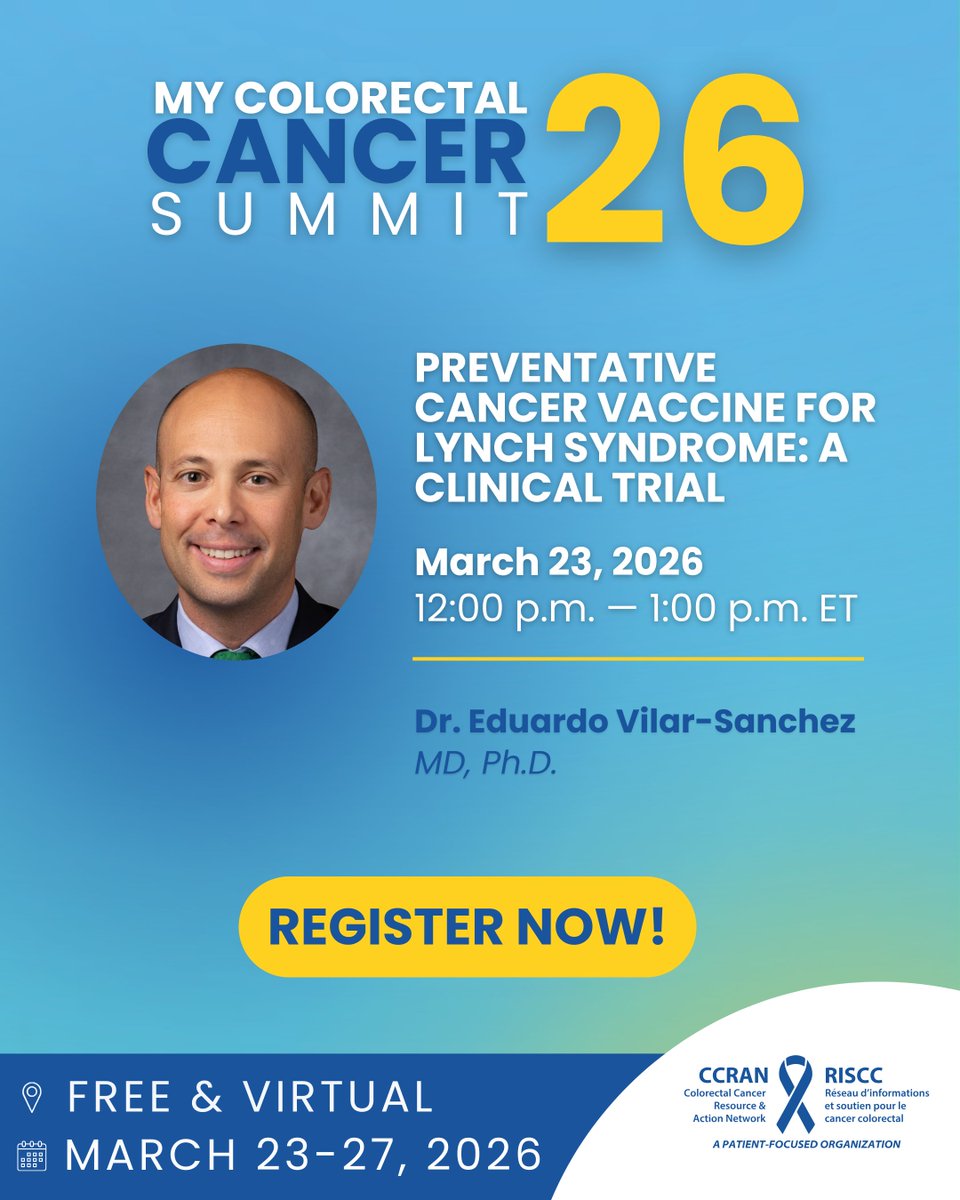 Colorectal Cancer Resource & Action Network tweet media