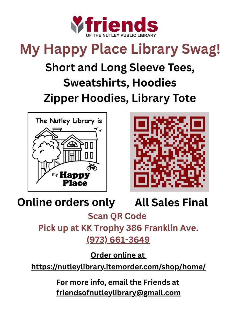 Nutley Library tweet media