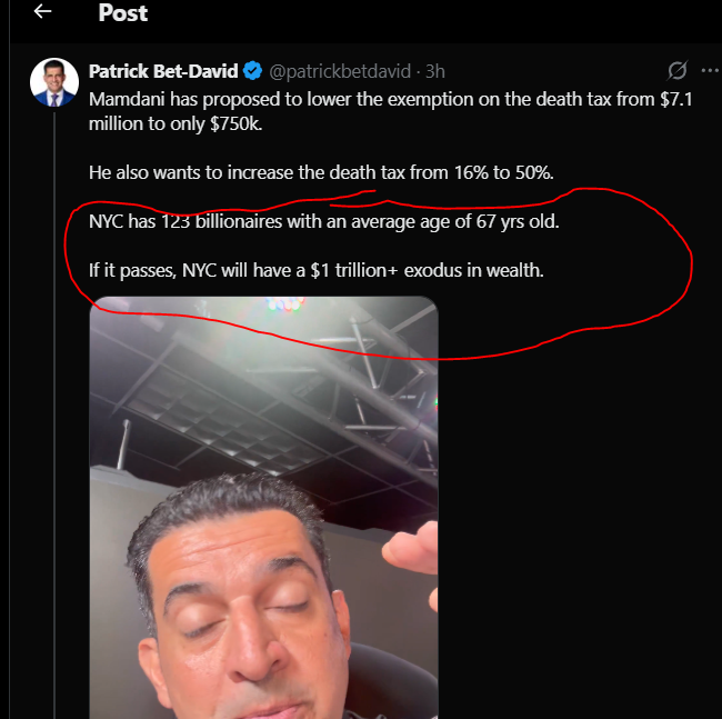 l2biscuit's tweet photo. @dervolkman @ArunSalwan3 @Screwdriverx2 @patrickbetdavid i think you're missing my point (circling in RED) but ill come to where you're at

the tax would only apply to the number above the exemption, if you did get taxed in your example it would be on the 40k over. the effective tax is not 50% of the 790k. it would be effectively 12.5% https://t.co/mNYgJnVu4B