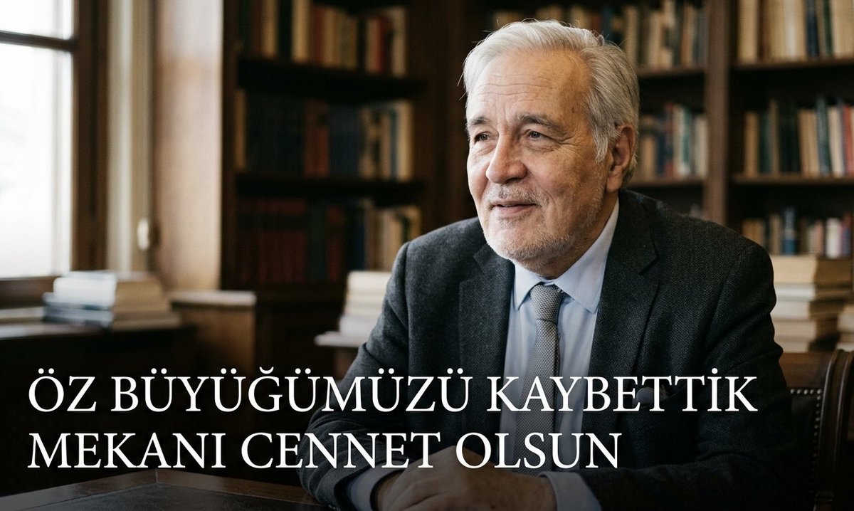 E_MBRS's tweet photo. Sadece akademik çevrelerde değil, halk arasında da derin bir sevgi ve saygı gören bu ulu çınar, samimiyeti, mütevazılığı ve bilgeliği ile her kesimin takdirini kazanmıştı. Televizyon ekranlarından, radyo dalgalarından ve gazete sütunlarından bizlere seslenirken, adeta evimize… https://t.co/DF54Iqx7XT