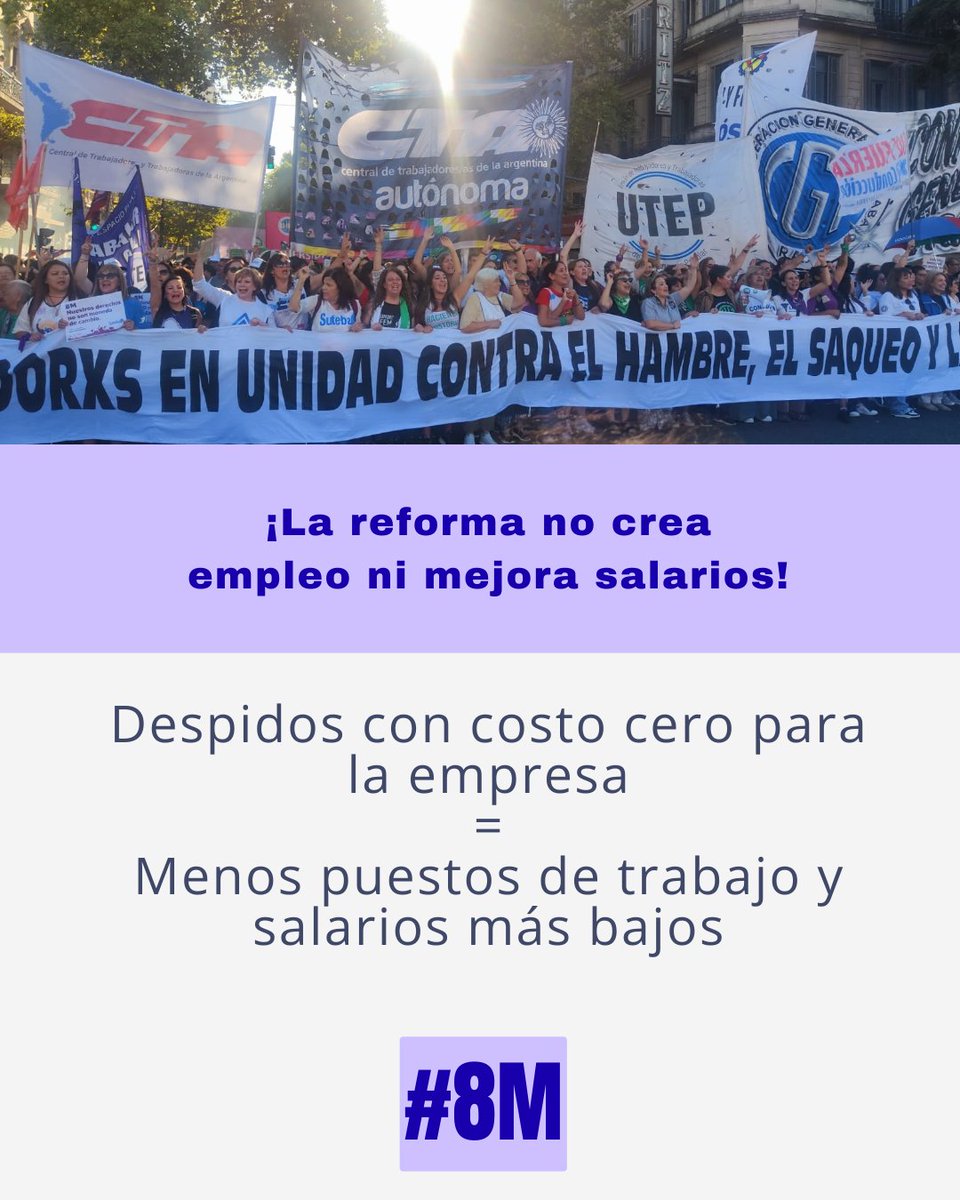 AAPMRA's tweet photo. Juntas contra la reforma laboral https://t.co/r3sRNfmgJz