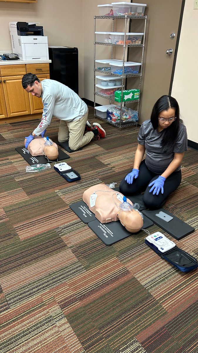 jauregui_llc's tweet photo. Ended a busy week working with this awesome young couple certifying for Adult &amp; Pediatric First Aid/CPR/AED in preparation for their first child. Great work, guys! https://t.co/WERrZd2WJj https://t.co/WkHny4lFkj