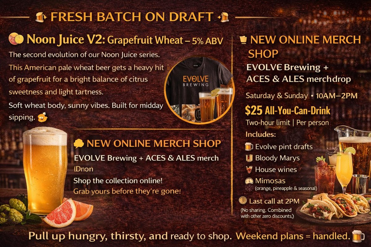 Evolve Brewing tweet media