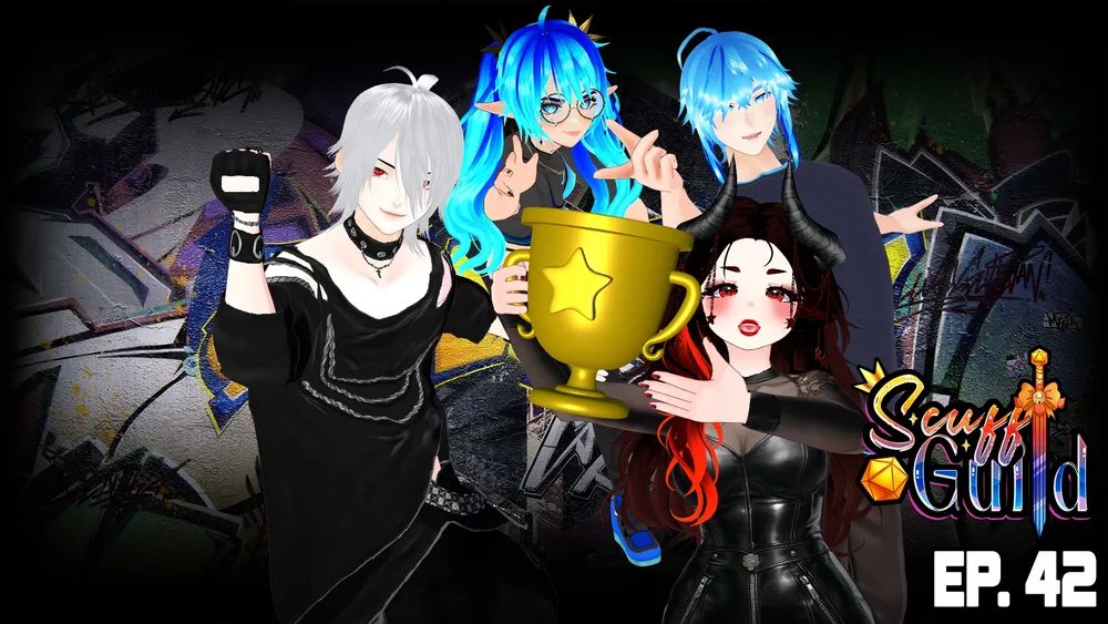 ❤️🧡💛💙
The Scuff Guild is Live!!~🔴
We're Talking about Achievements on Mays Channel! Link in the Comments Below! 🔗👇