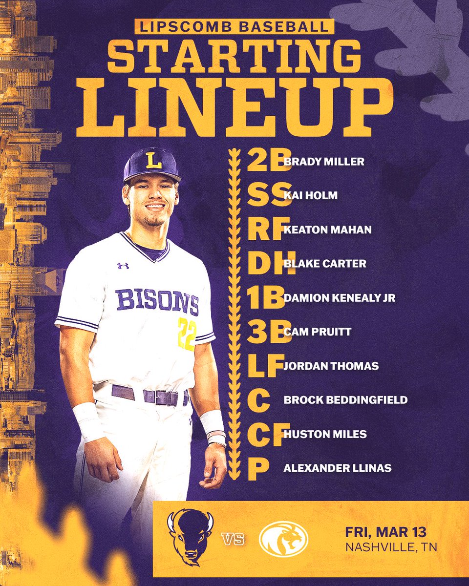 Lipscomb Baseball tweet media