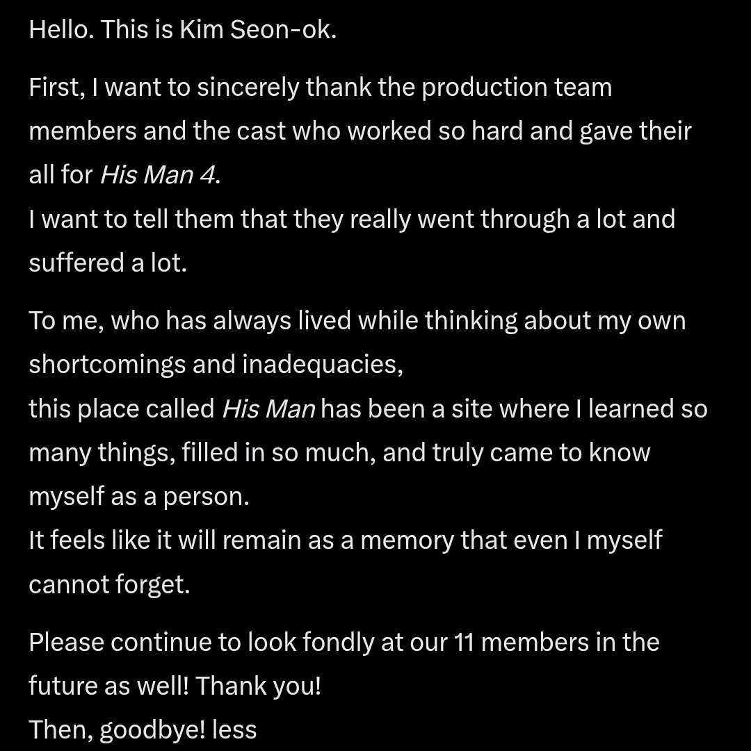 bl__fangirl's tweet photo. Sunwook IG post update ⭐ 
[14.03.26] - xunxook_ 

~ ... 

This guy was so wronged and he is still speaking up for the production team 😭😭 it aches my heart. You deserved the best yet you suffered with unnecessary hateful words.

#HisMan4 #Sunwook https://t.co/EHgMvuMXWk
