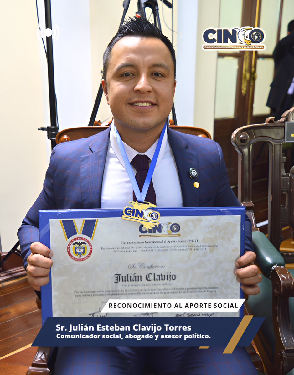 Comunidad Internacional de Comunicaciones tweet media